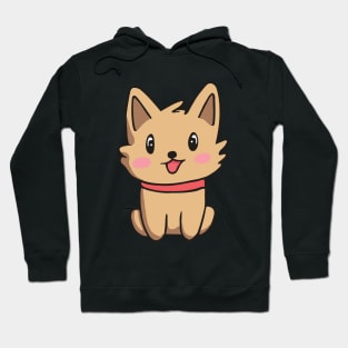 cute dog drawing Hoodie